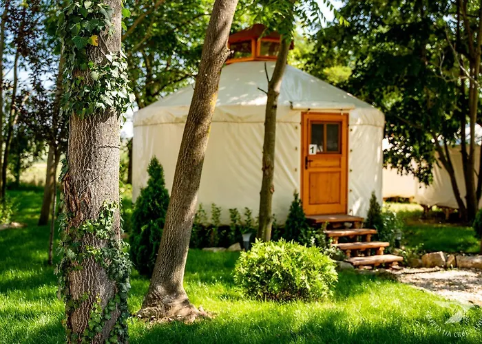 юртов лагер наедно Campingplads